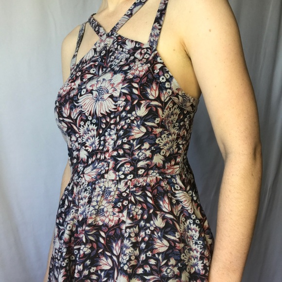 Floral print boho rhomper - Picture 3 of 16